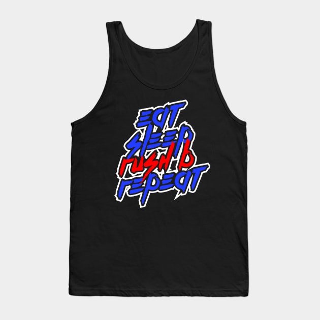 Eat Sleep Rush B Repeat - CS|GO Tank Top by muupandy